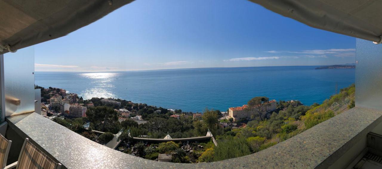 Viangella - Dramatic Sea View! Top Floor 2Km To Monaco Cap-d'Ail Exteriér fotografie